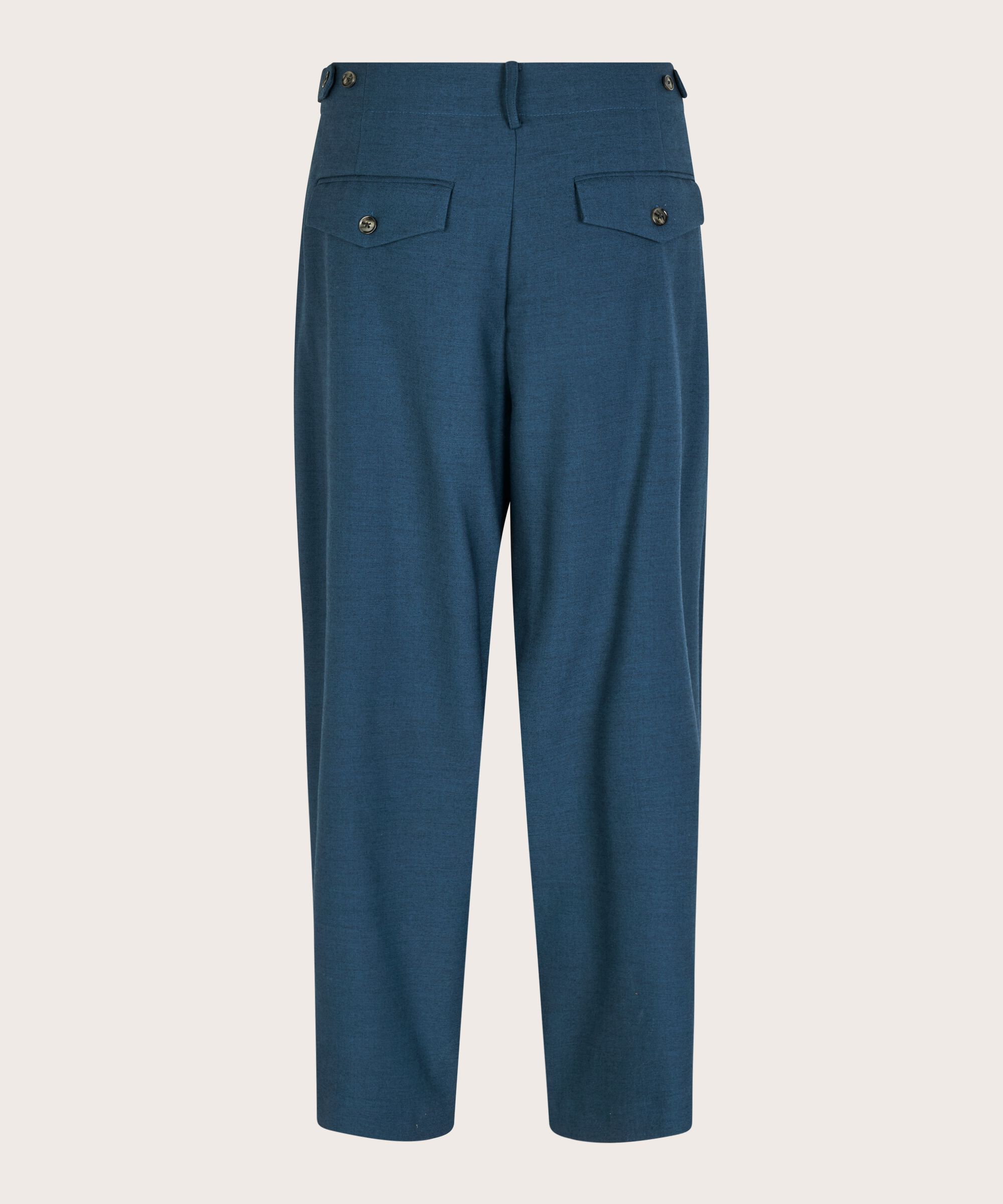 pantalon avec taille fixe et détails de boutons, Moonlit Ocean