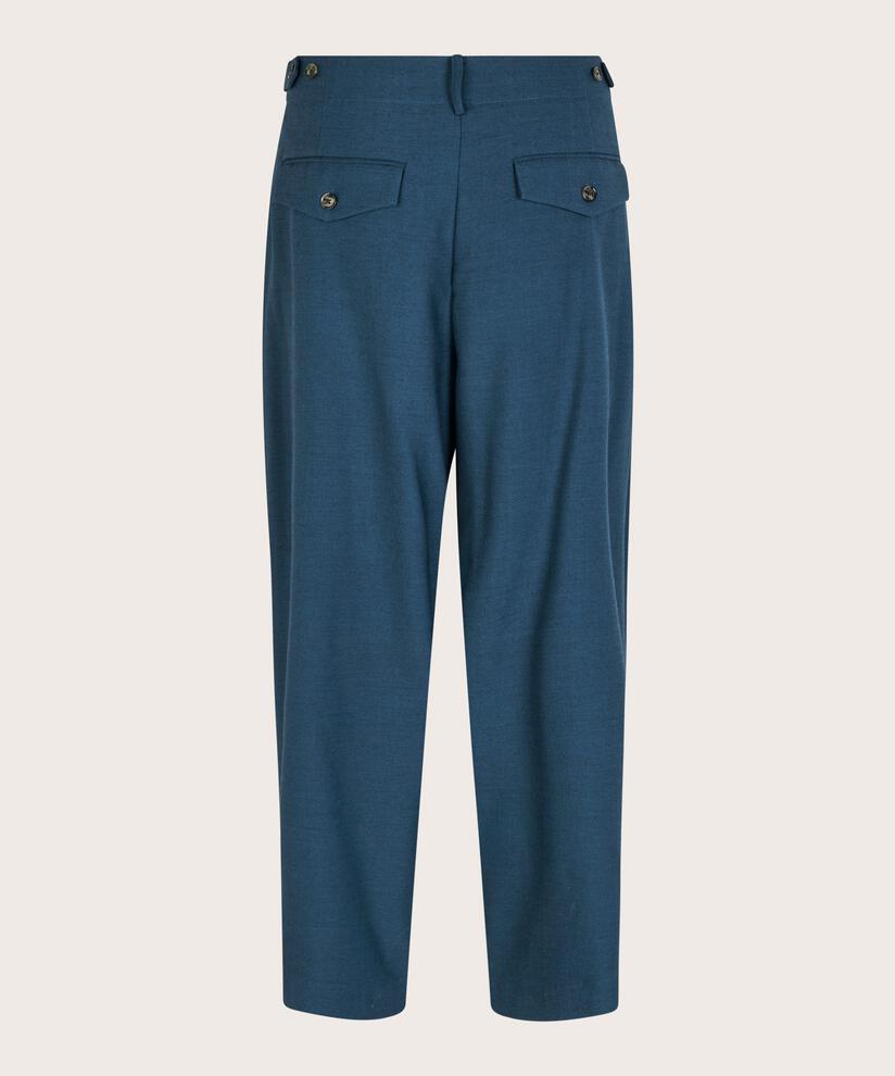 pantalon avec taille fixe et détails de boutons, Moonlit Ocean