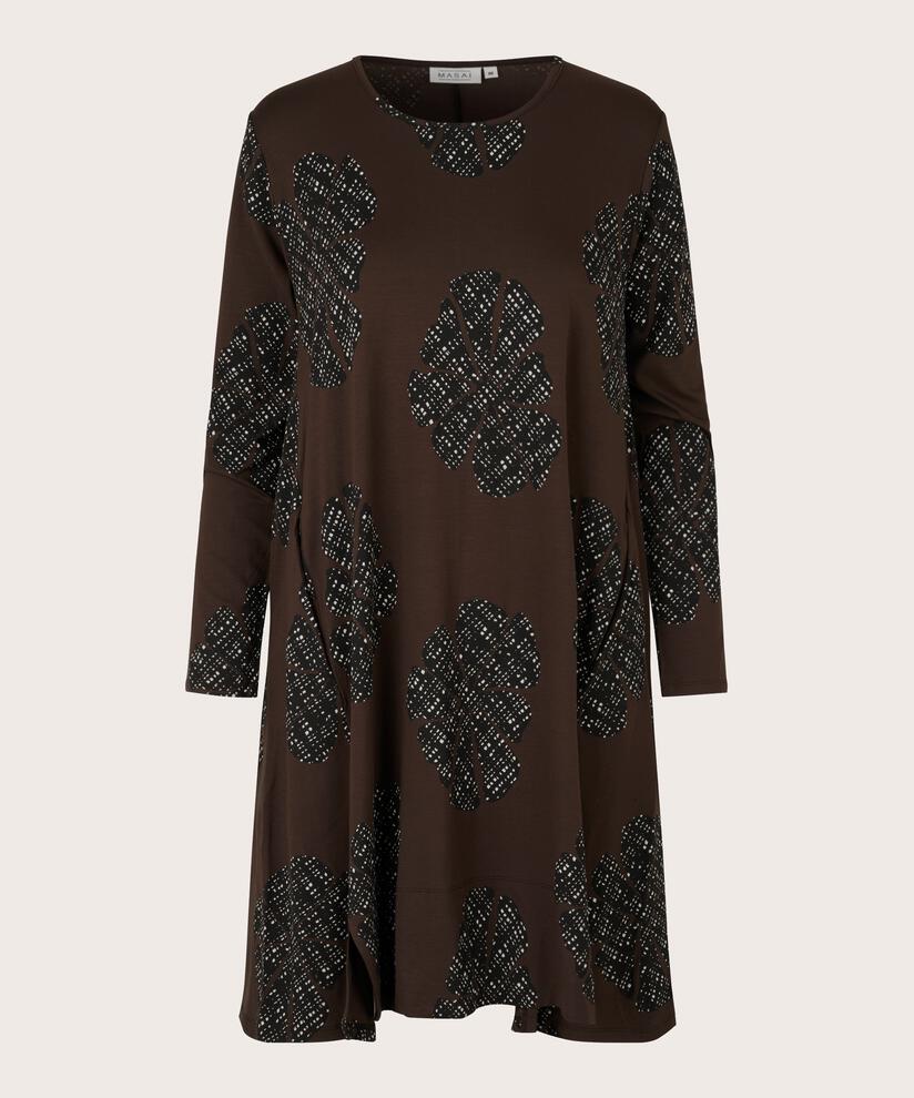 Guella JERSEY Tunic, Coffee Bean