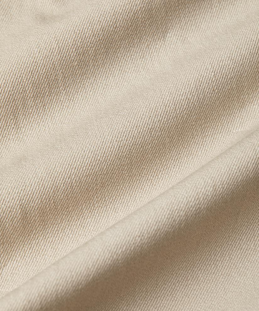 pantalon près du corps en coton stretch et taille élastique, Pure Cashmere