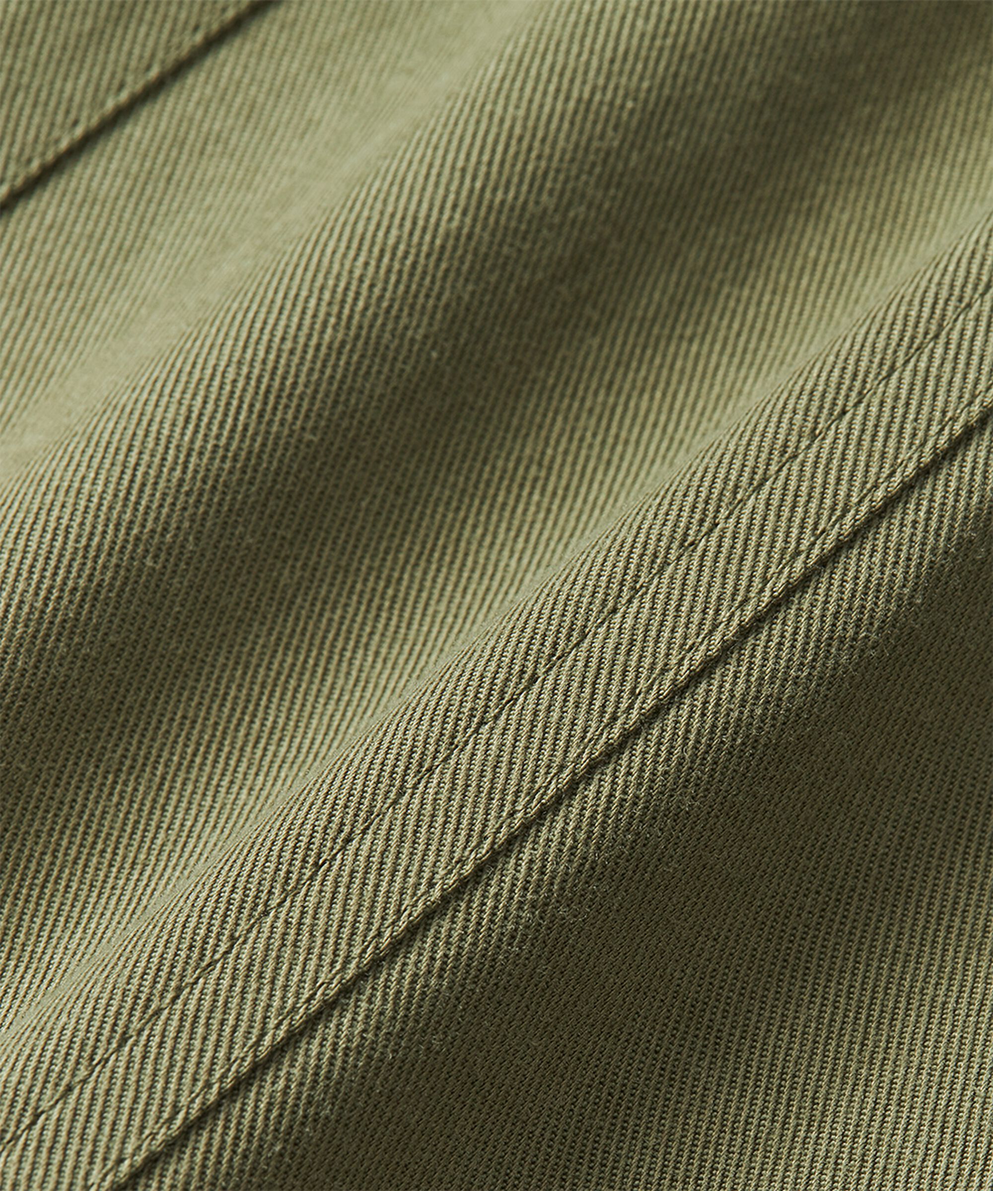 jupe à effet portefeuille et ceinture à la taille, D. Lichen Green