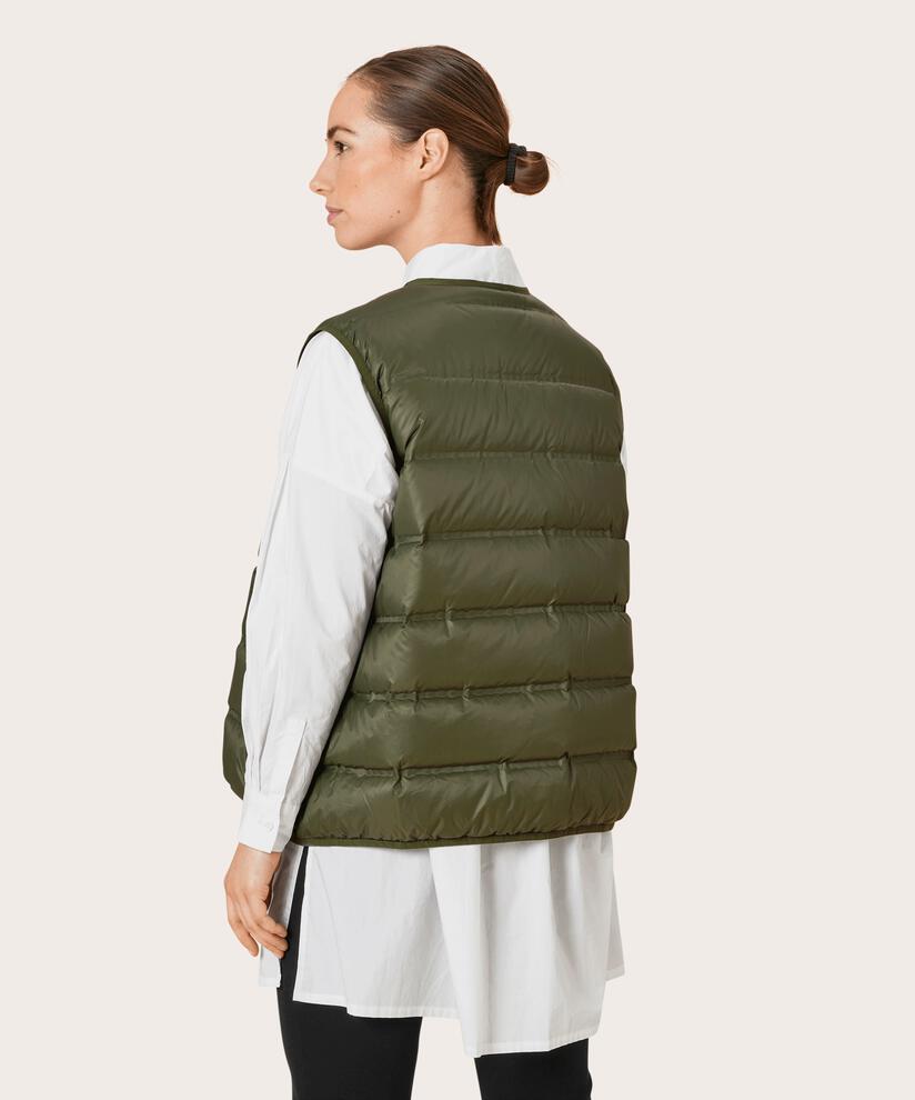TUTTAN DOWN GILET, Olive Night