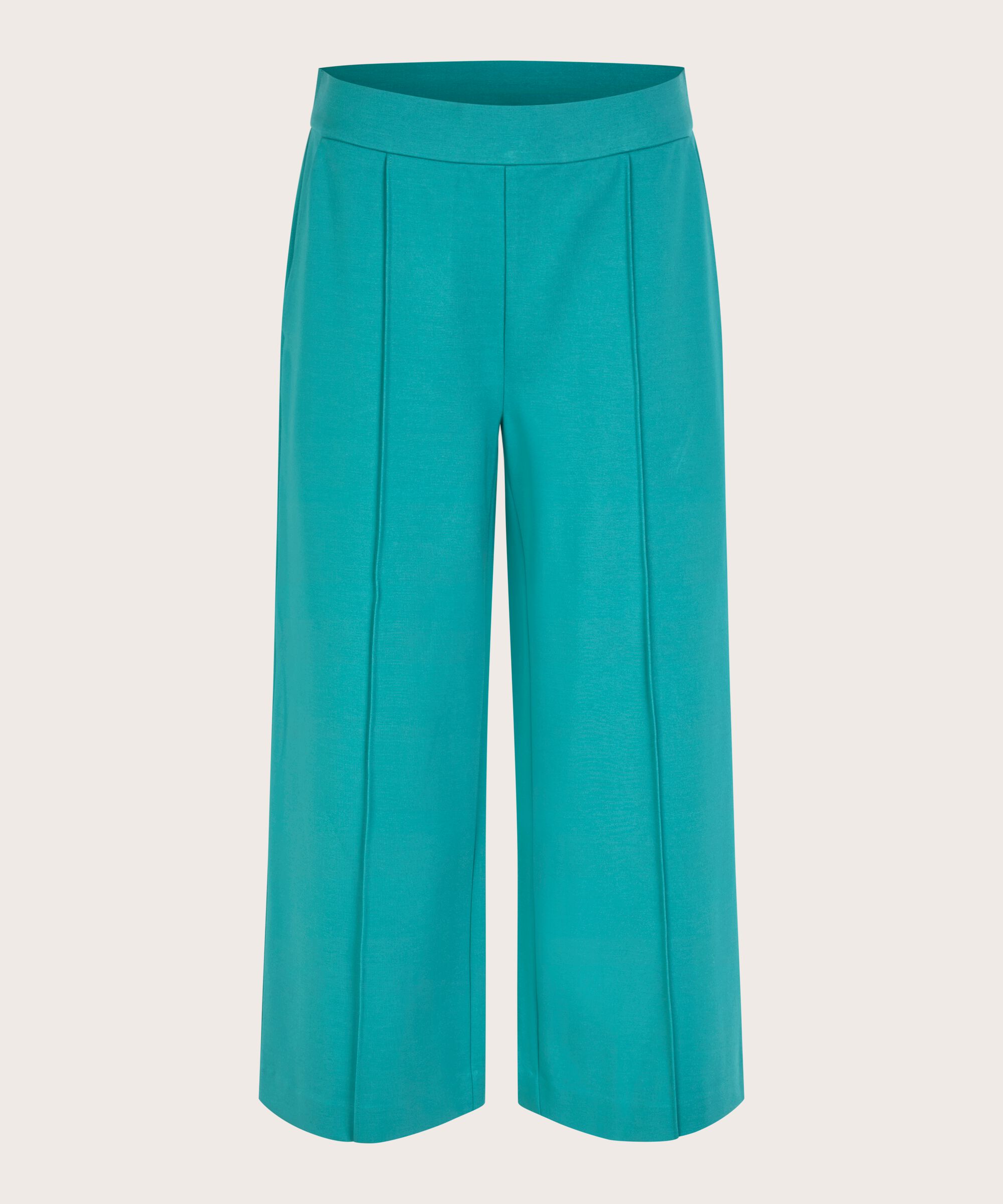 Pantalon En Jersey Épais Avec Poches, Teal