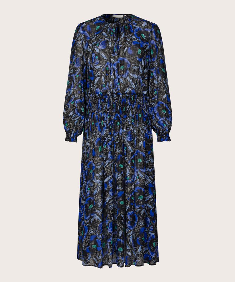 robe en viscose légèrement transparente avec smocks à la taille, Surf the web
