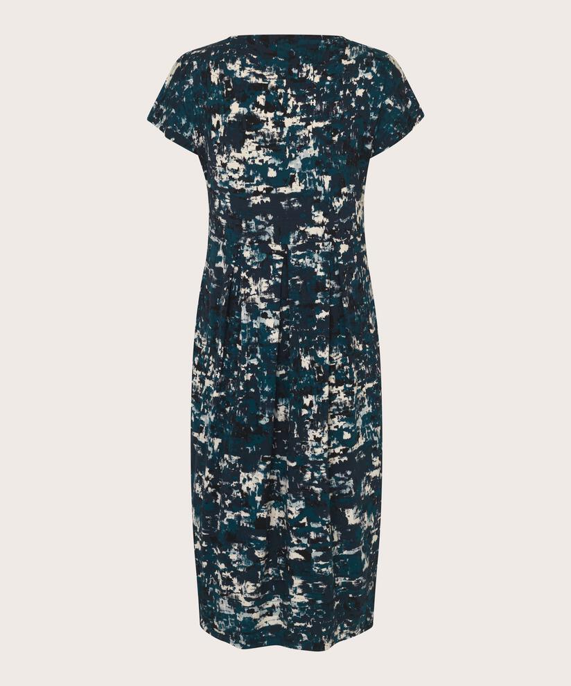 Robe Tulipe Avec Poches Fendues, Reflect Pond