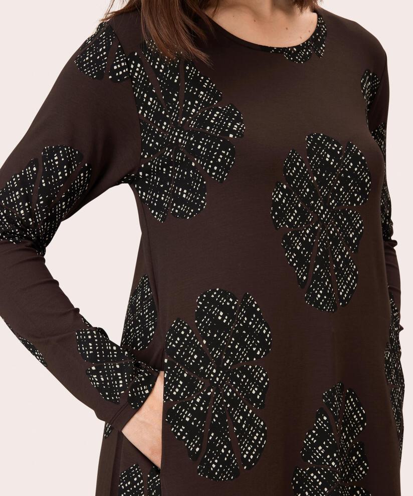 Guella JERSEY Tunic, Coffee Bean