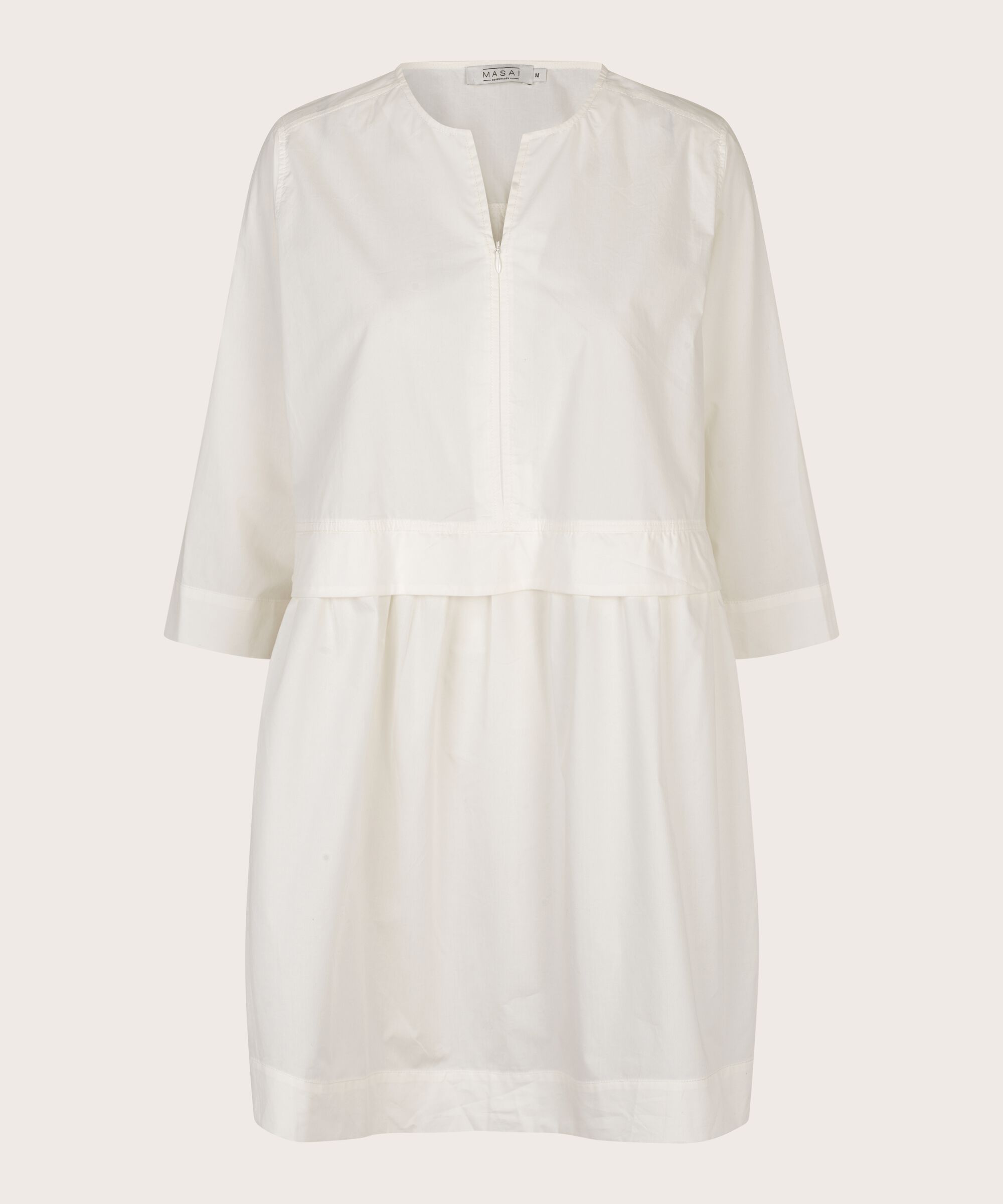 tunique en coton avec détail zippé, Jet Stream