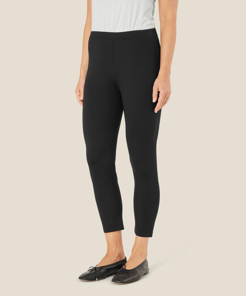 Legging En Jersey Doux, Black