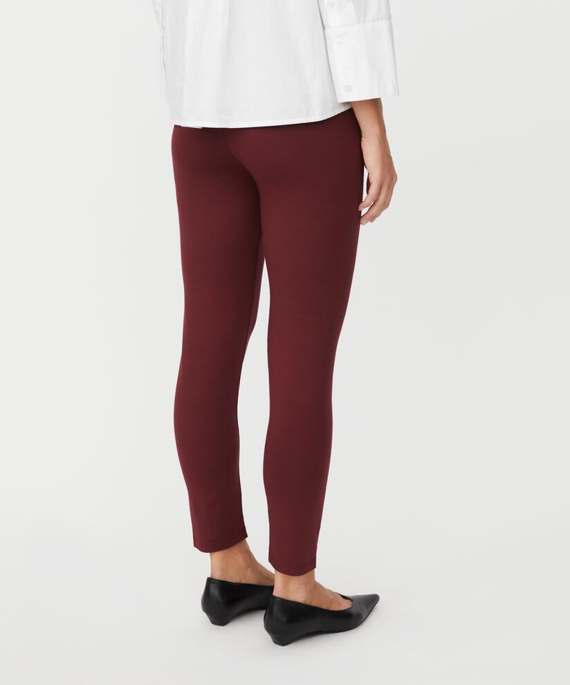 Legging En Jersey Doux, Tawny Port