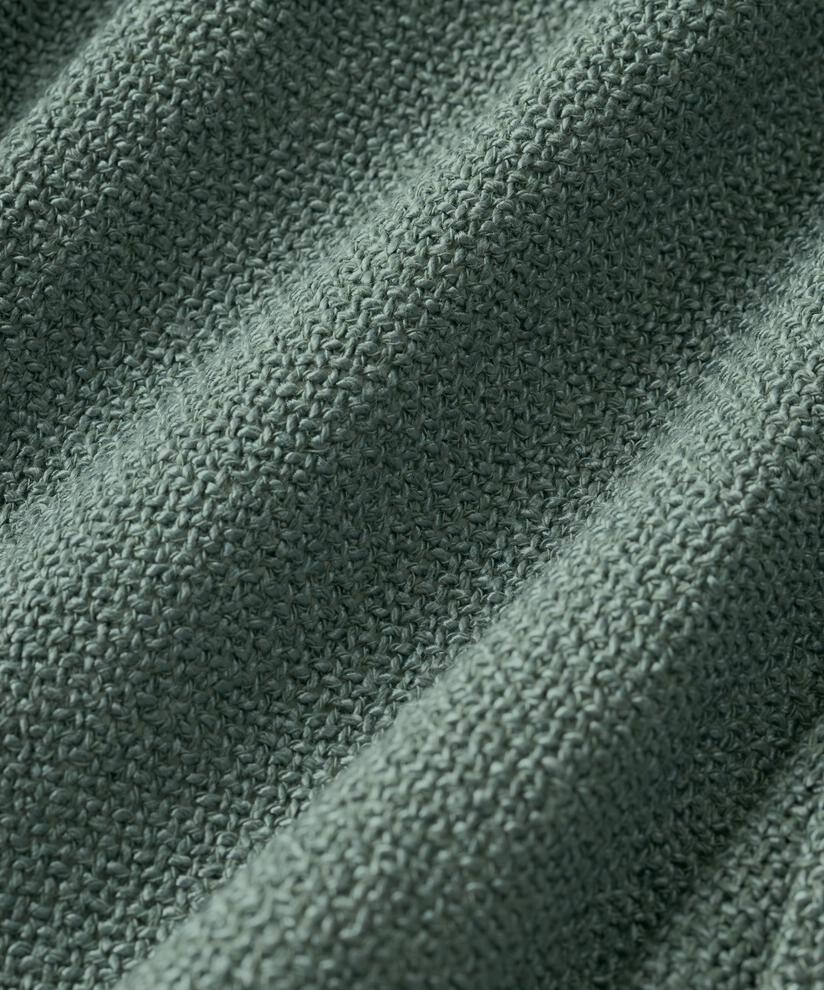 Veste Courte En Bouclé, Balsam Green