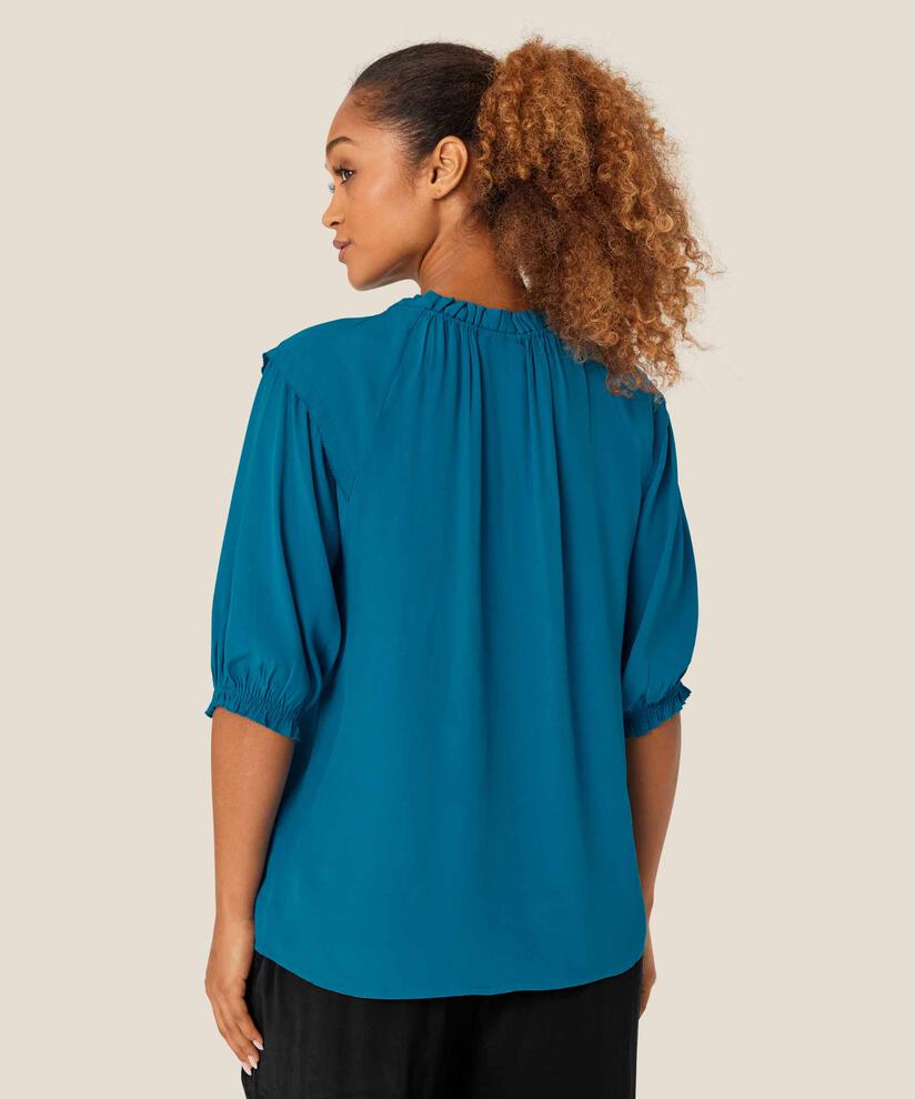 top en viscose avec détails volants, Celestial