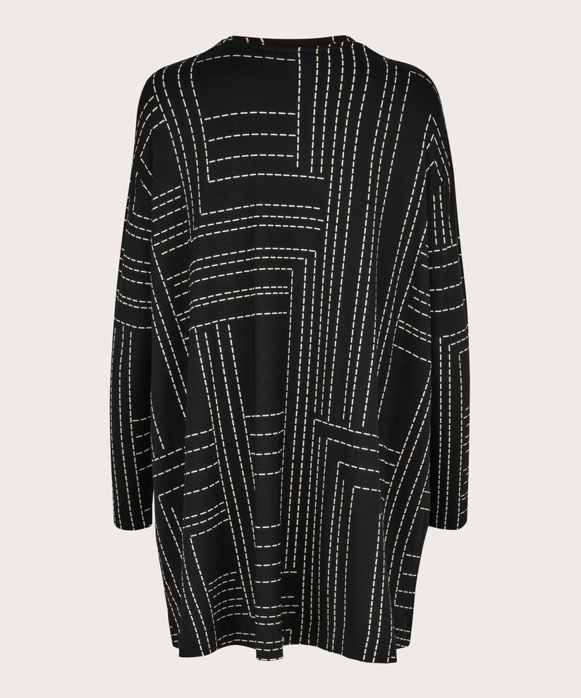 Gael JERSEY Tunic, Black