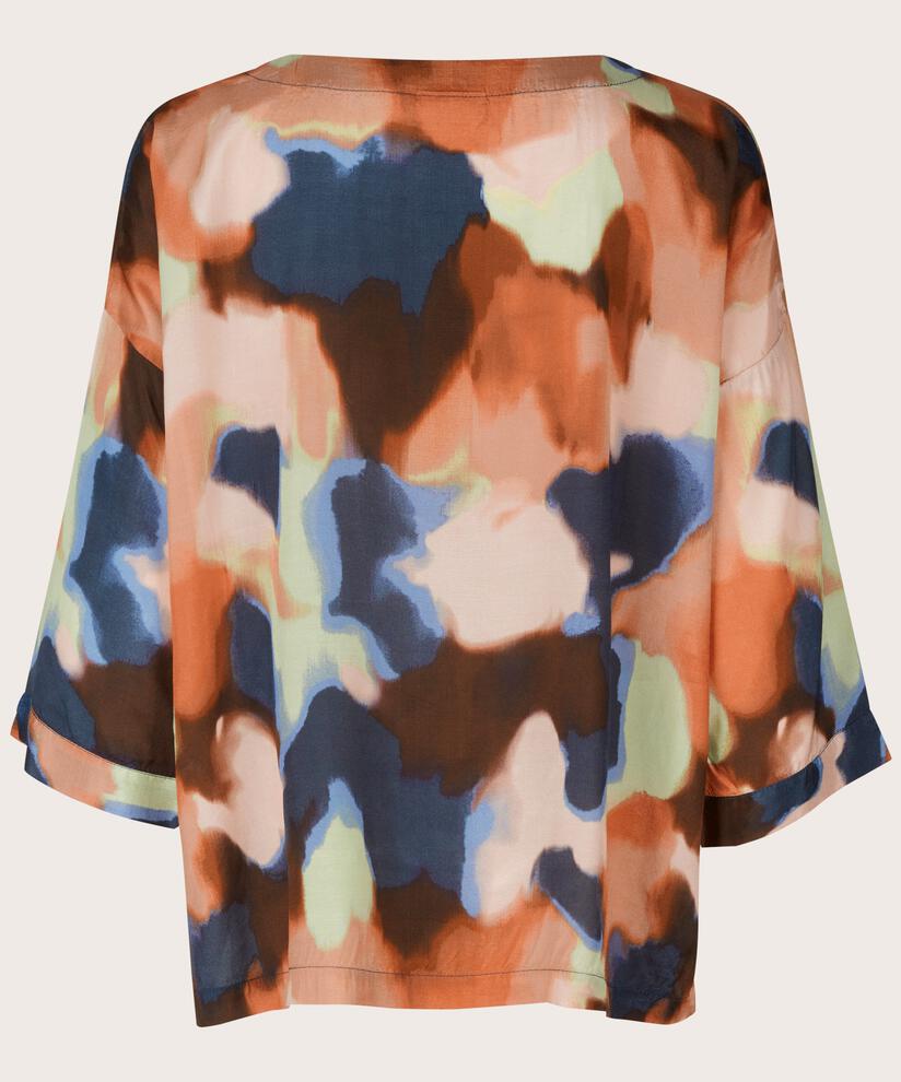 Becca Blouse, Rose Smoke