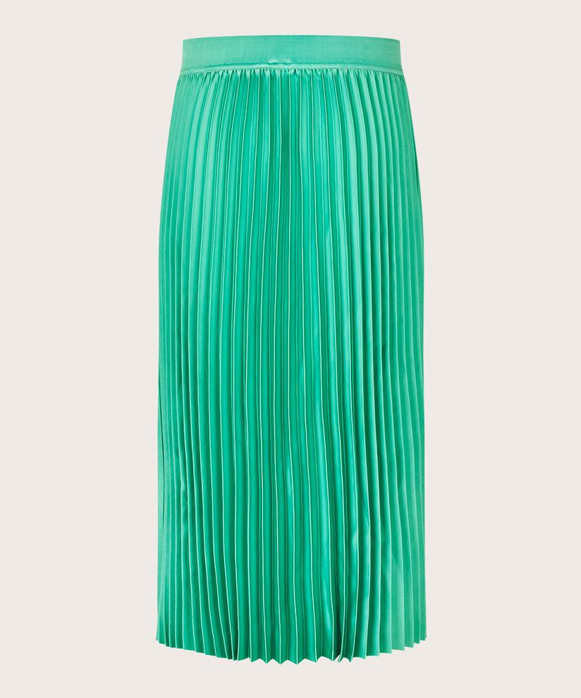 Jupe plissée à taille élastique, Winter Green