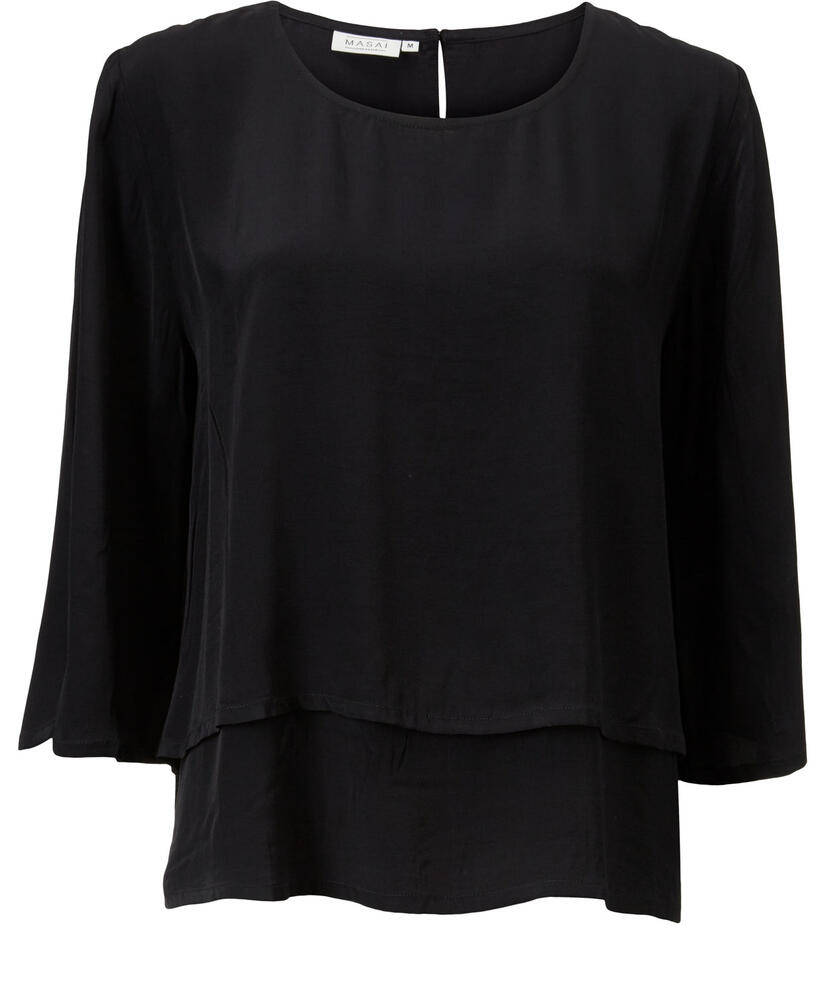 BRYNHILD TOP, Black