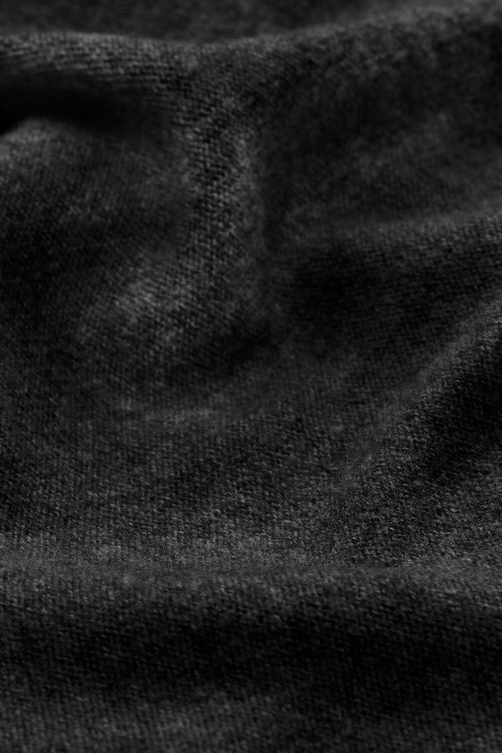 pull en laine &agrave; manches 3/4, Black
