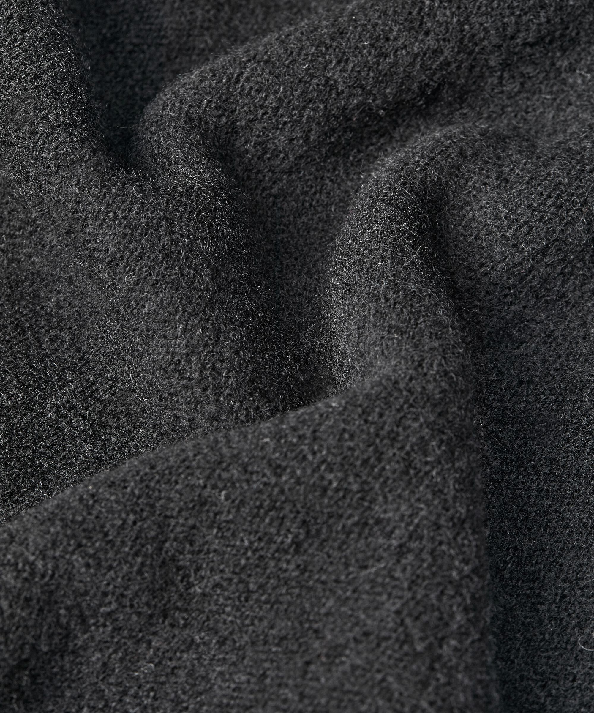 pull en laine à manches 3/4, Black