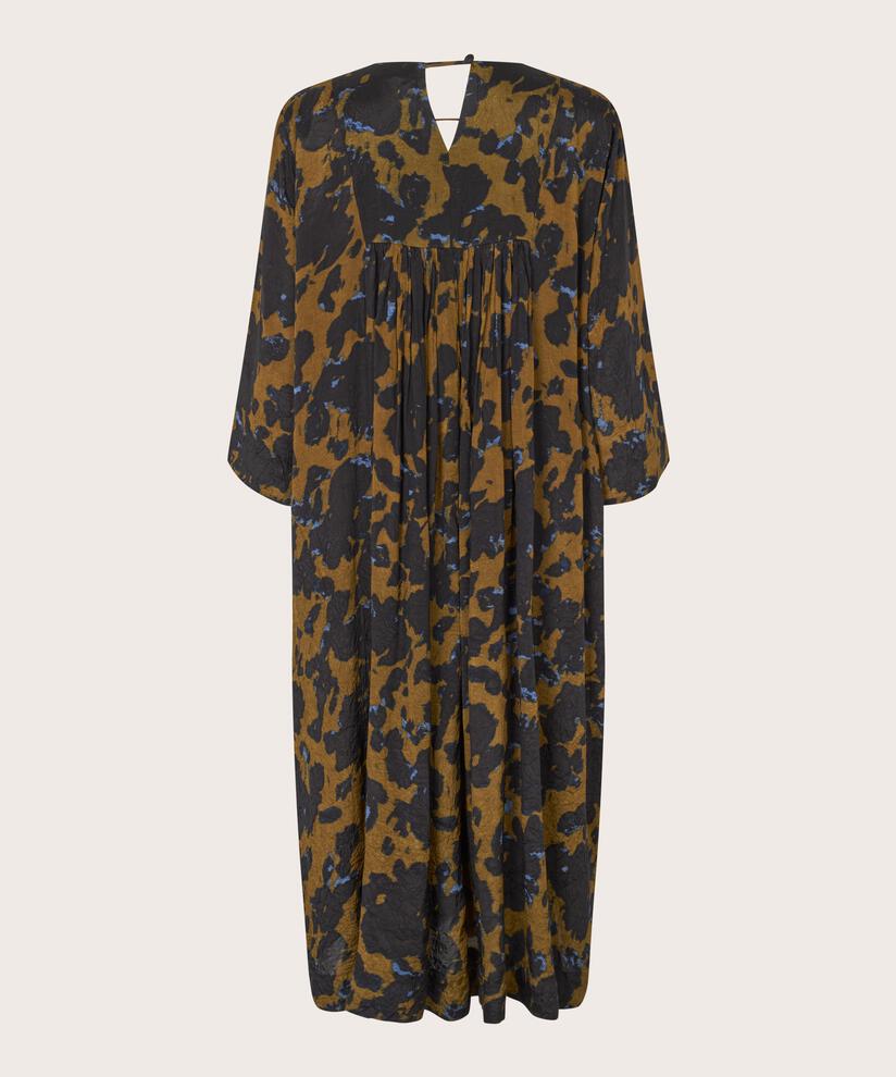 robe en viscose à plis et poches fendues, Breen