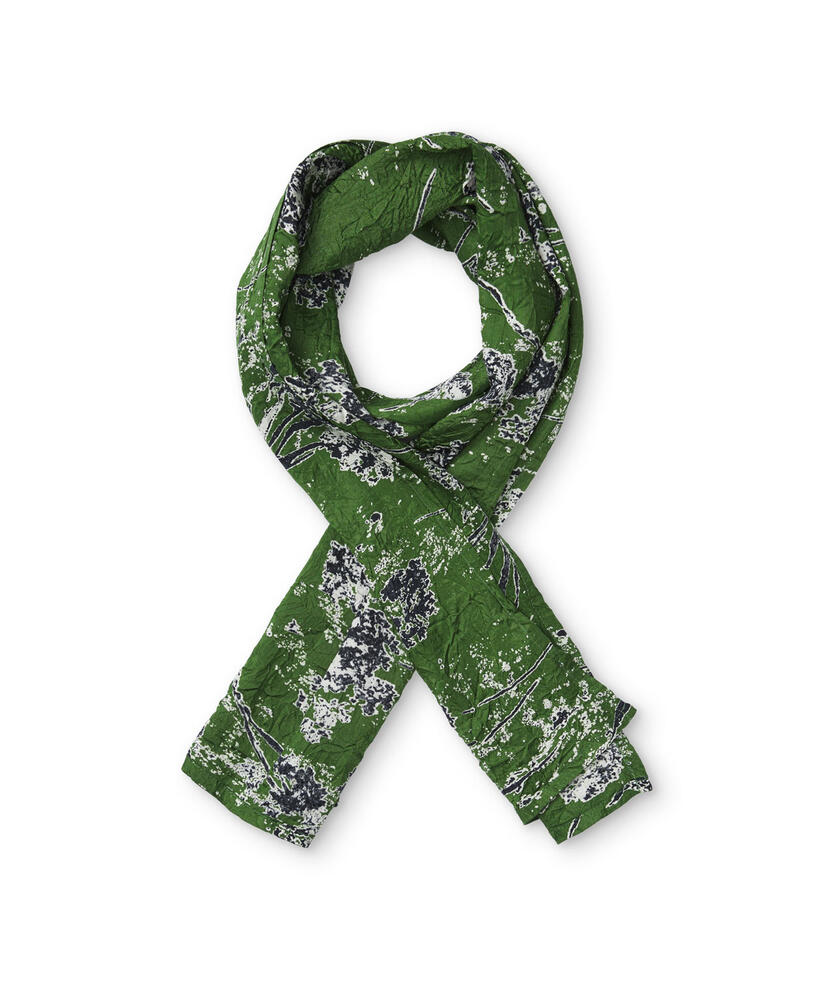 ALONG SCARF, Garden Green
