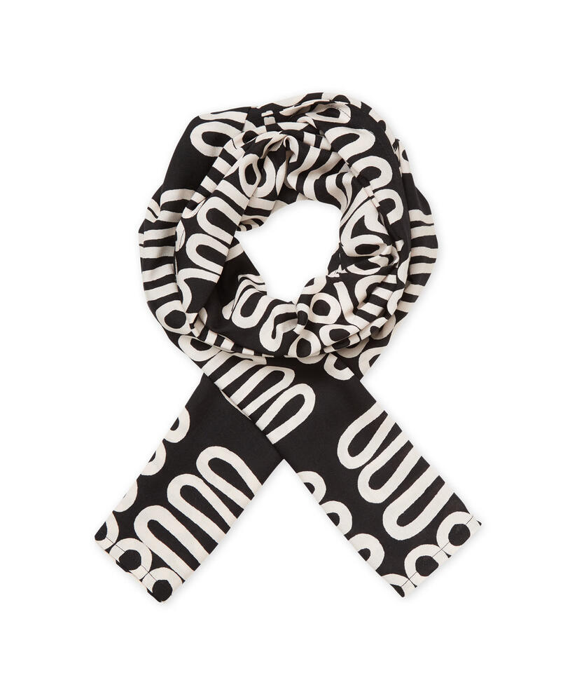 ALONG SCARF, Black