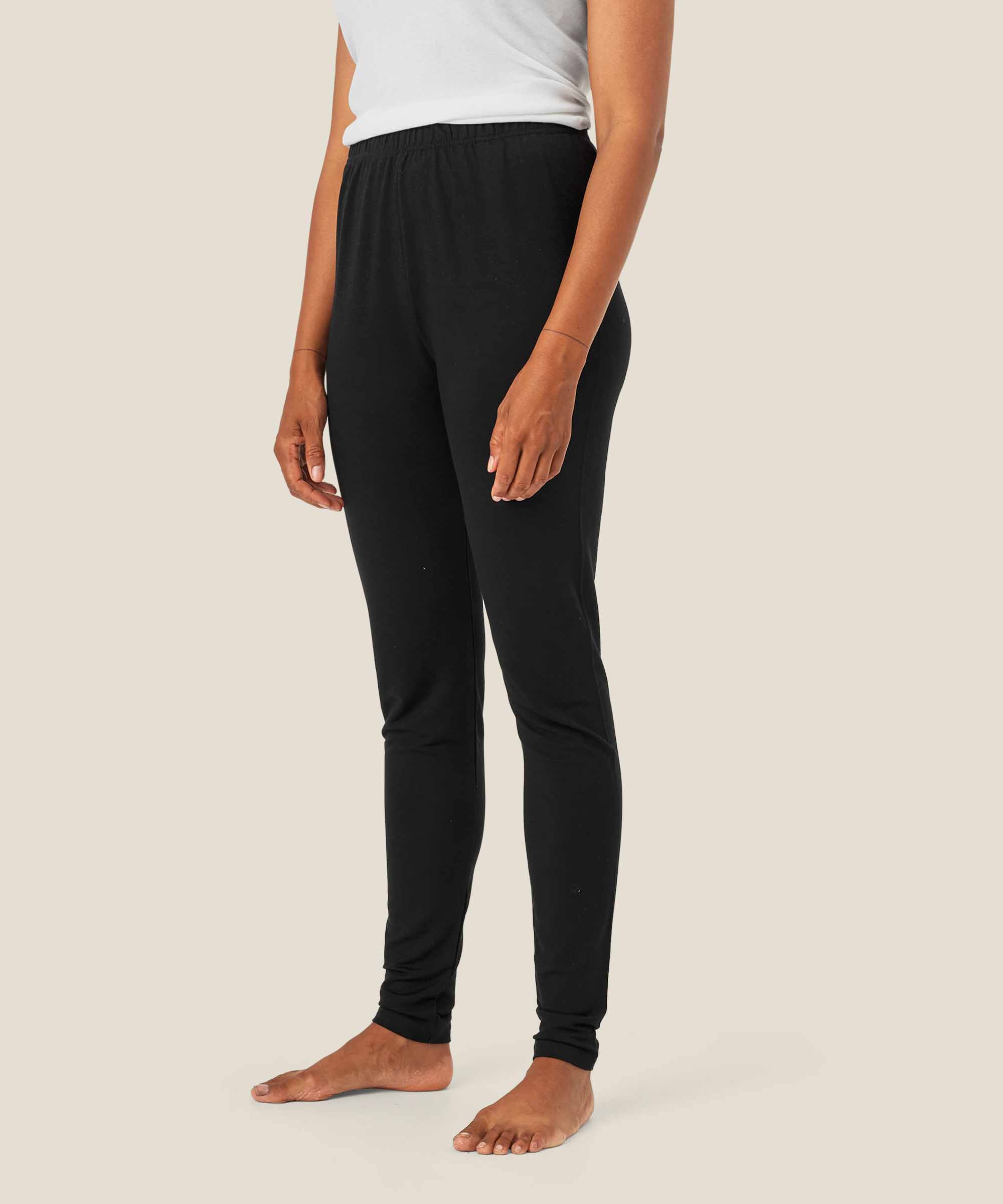 legging en qualité jersey extra doux, Black
