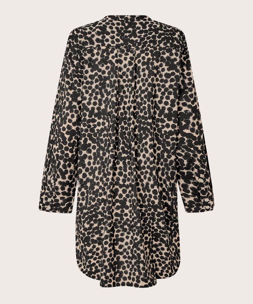 tunique en viscose avec boutons et poches fendues, Fog