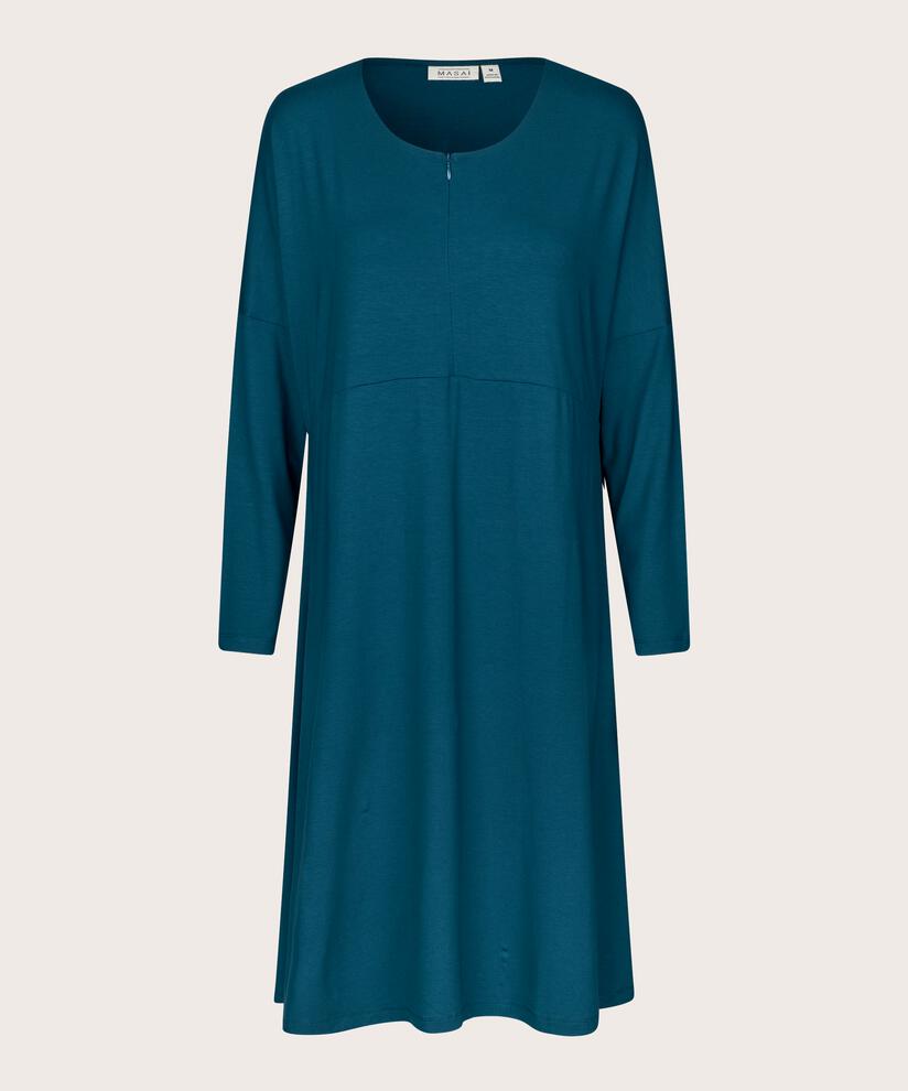 robe en jersey à manches longues avec zip au cou, Reflect Pond