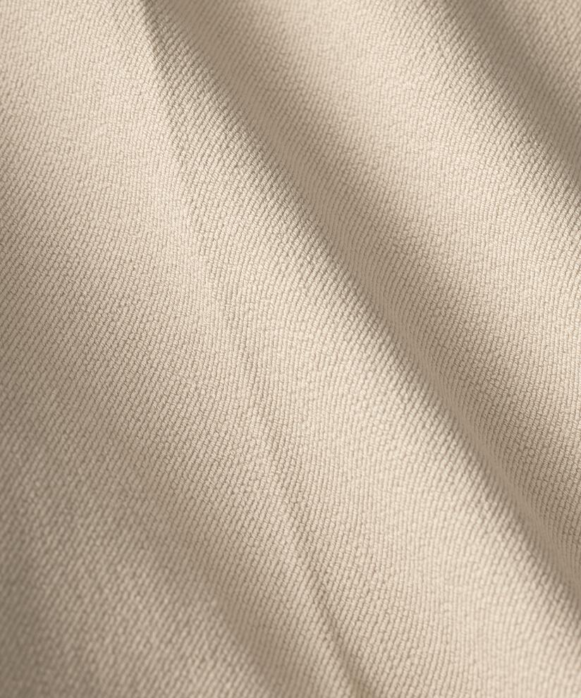 Pantalon En Coton Épais Avec Poches Fendues, Plaza Taupe