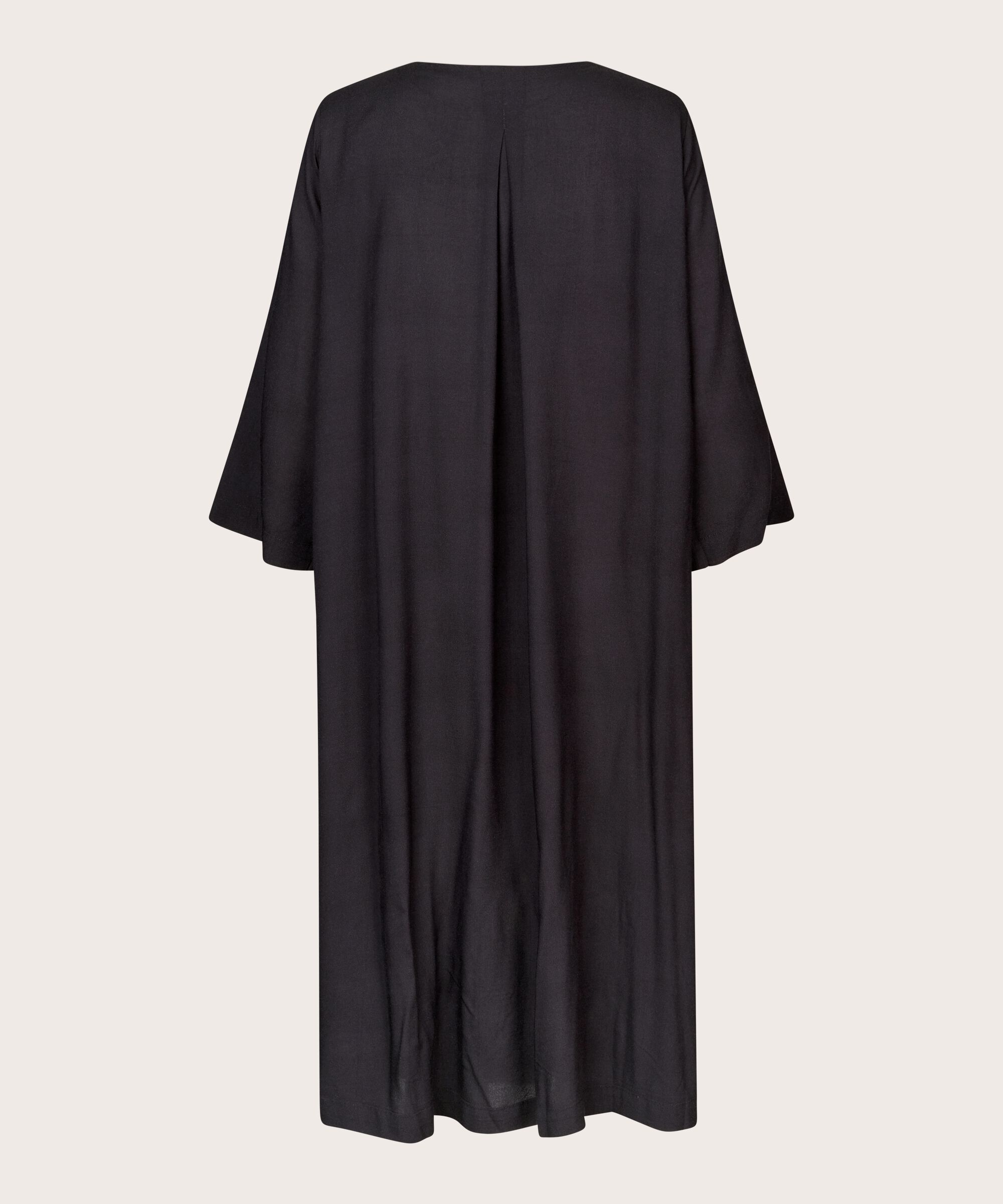 robe en viscose avec motif floral peint à la main, Haute Red