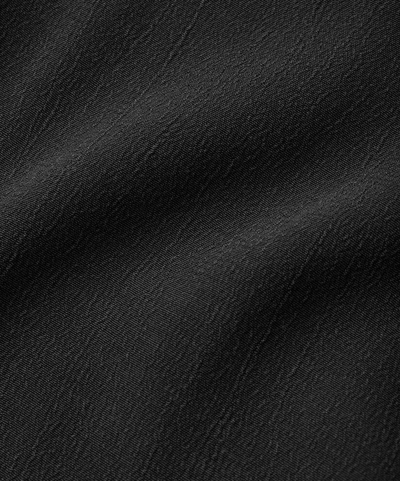 Blouse En Viscose À Col V, Black