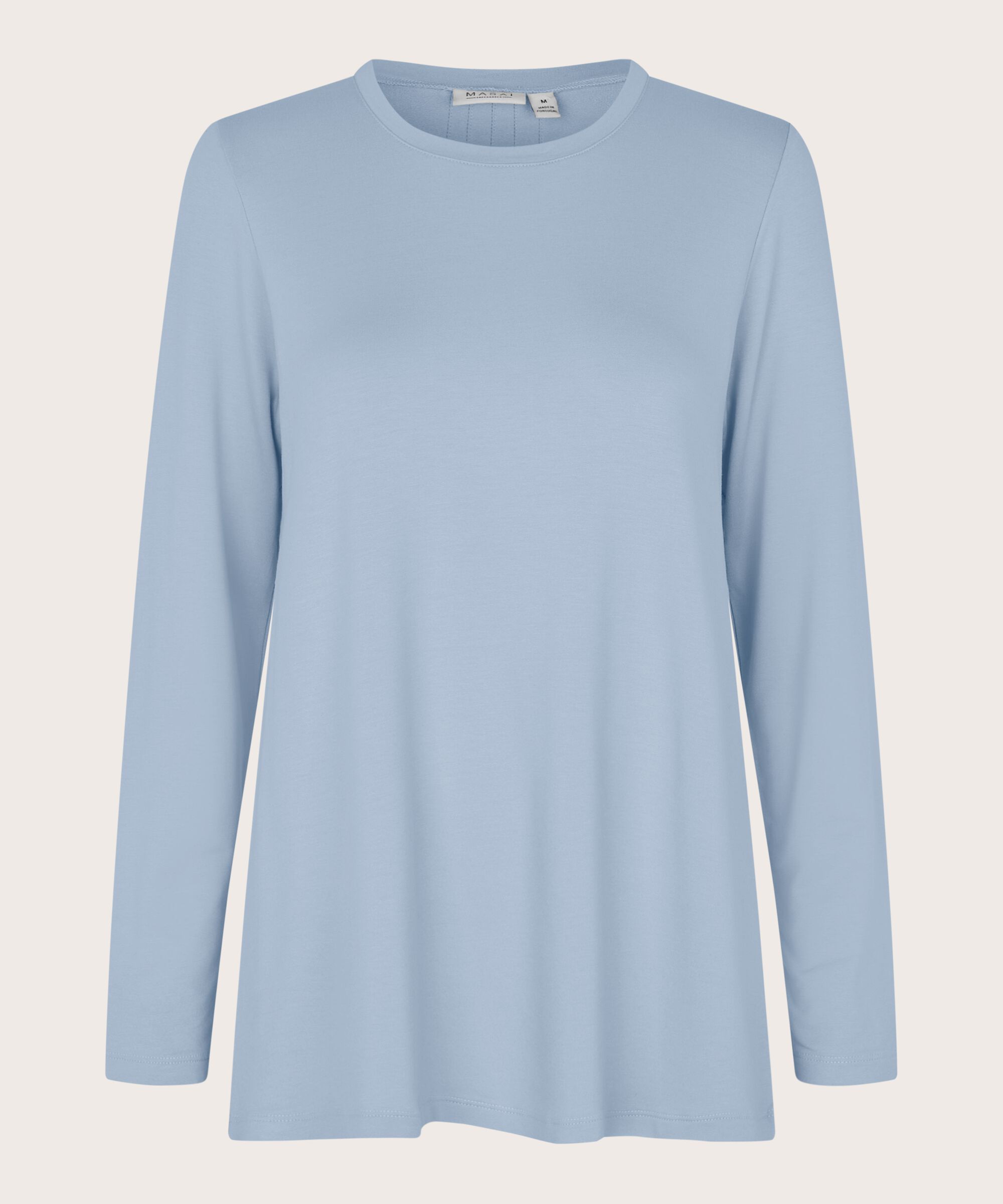 top en jersey avec plis dans le dos, Blue Fog