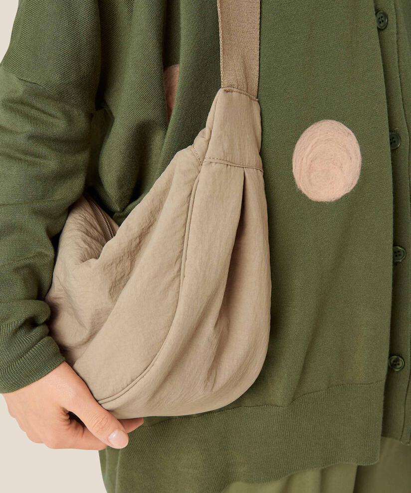 sac avec bandoulière réglable, Roast Cashew
