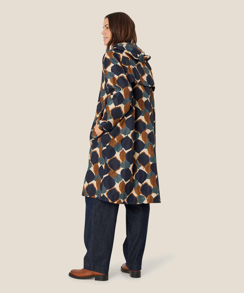 imperméable à motifs avec capuche, Moonlit Ocean