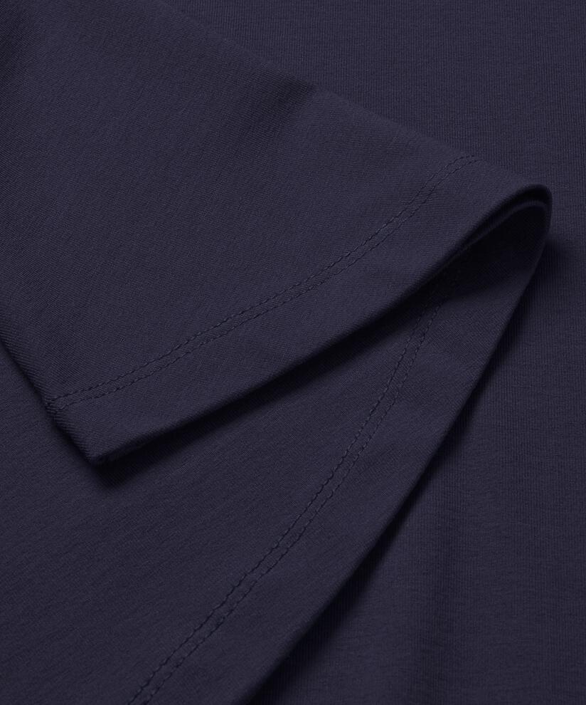 jupe classique en jersey stretch, Navy