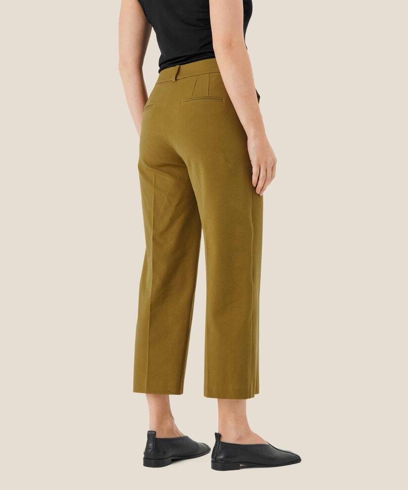 pantalon en coton épais avec poches fendues, Plantation