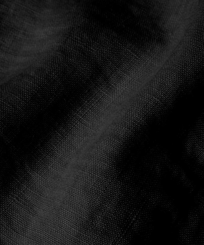 gilet féminin en lin doux, Black