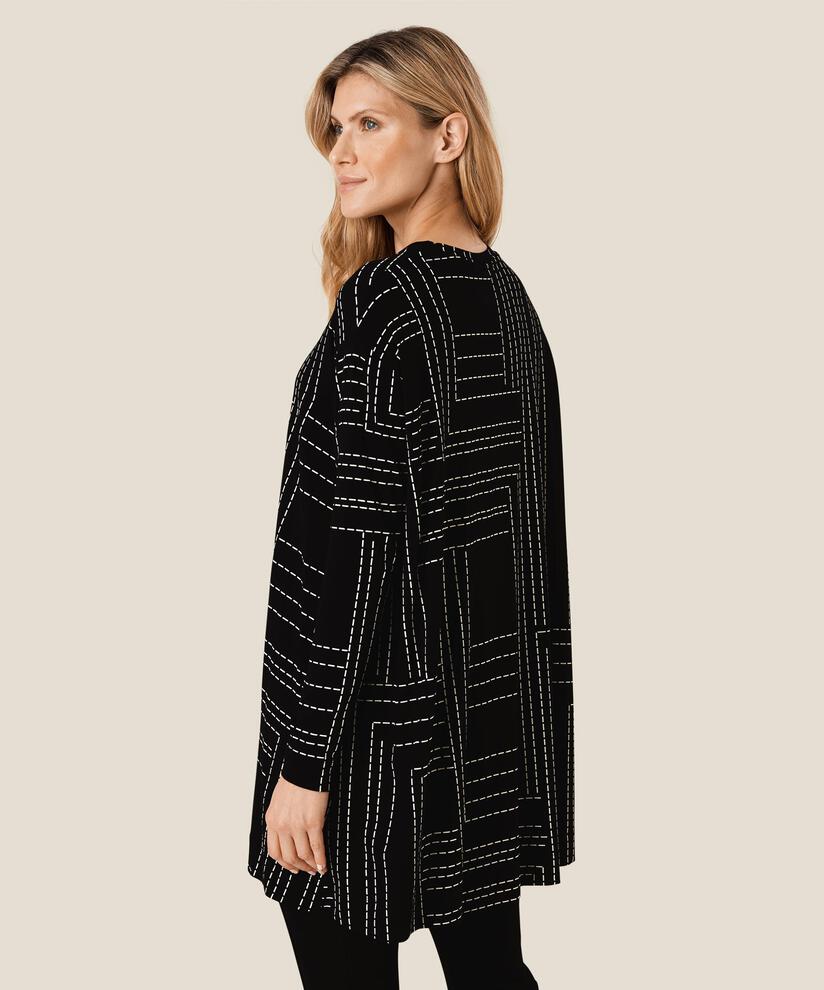 Gael JERSEY Tunic, Black
