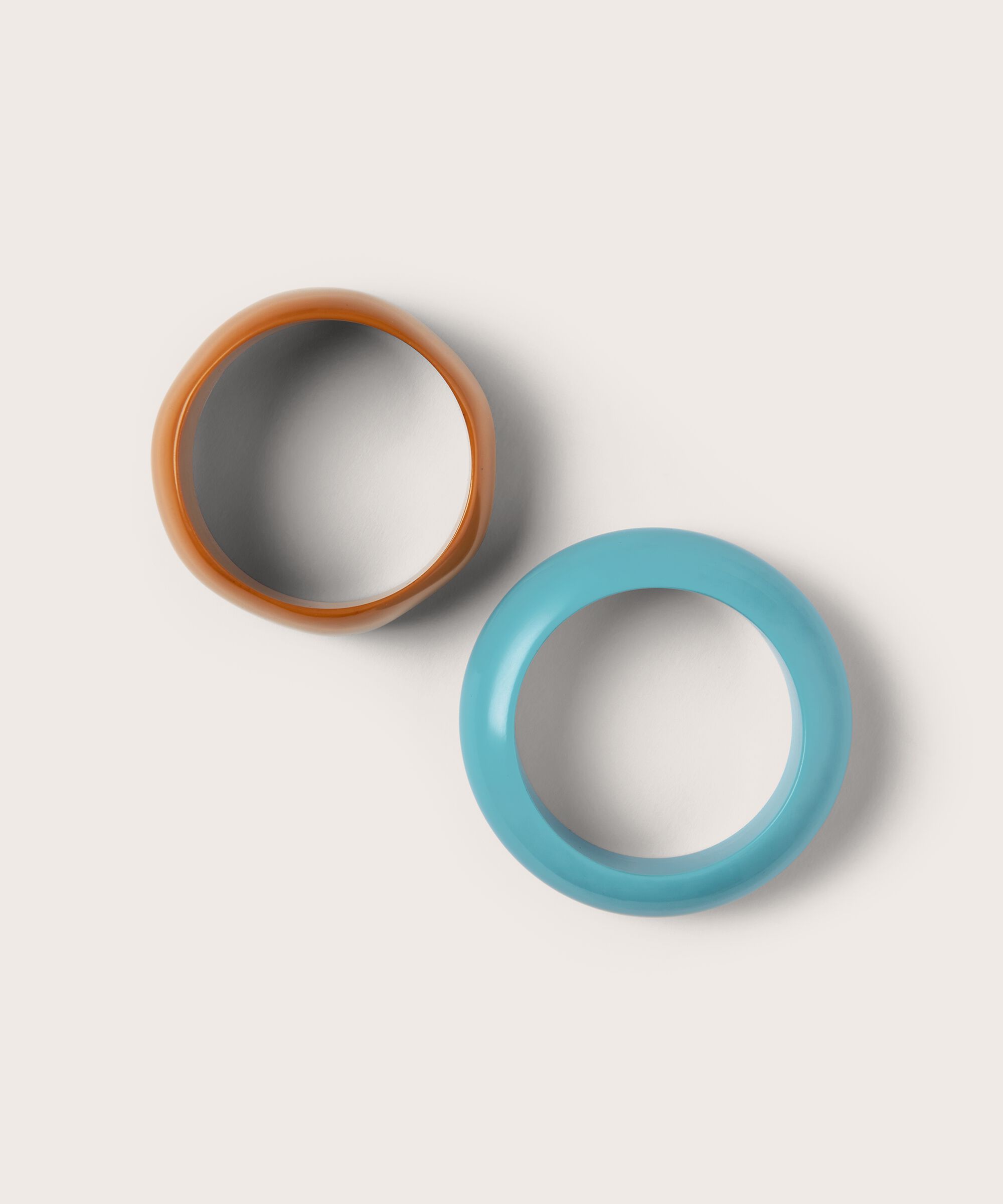 Lot de 2 bracelets colorés, Aqua