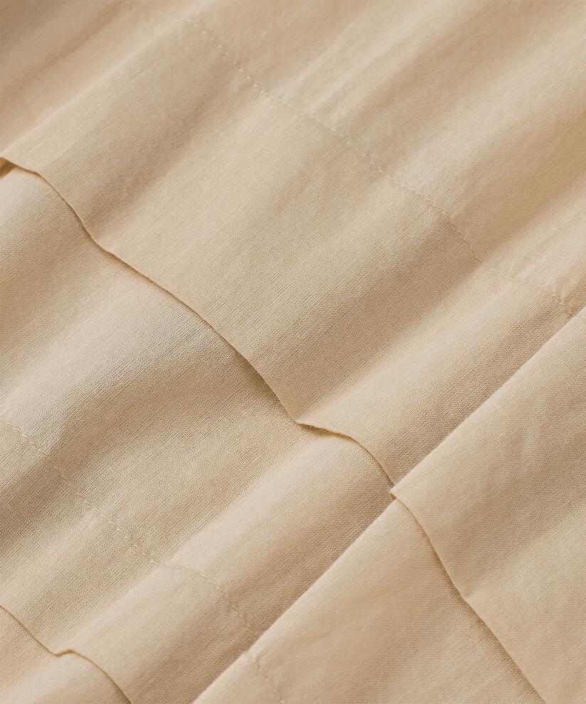 tunique en coton léger avec liens au col, Safari