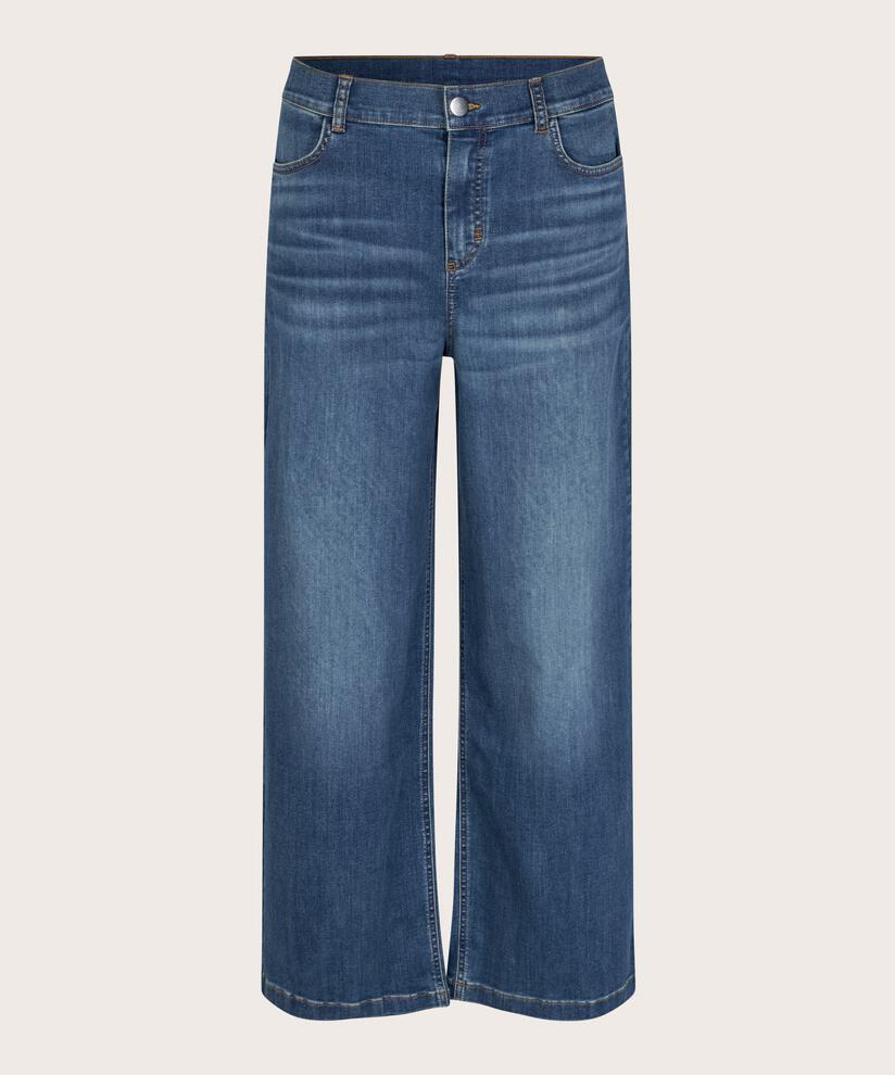 jeans avec stretch et largeur dans les jambes, Basic Denim