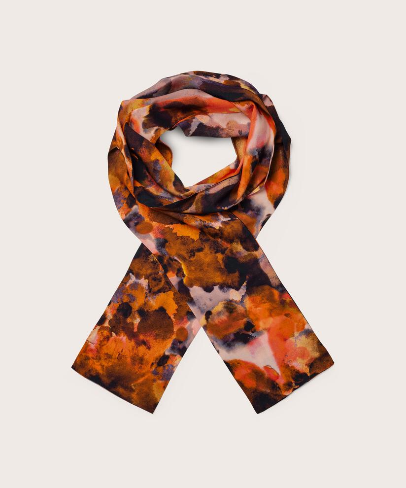 Foulard en viscose, Spicy Orange