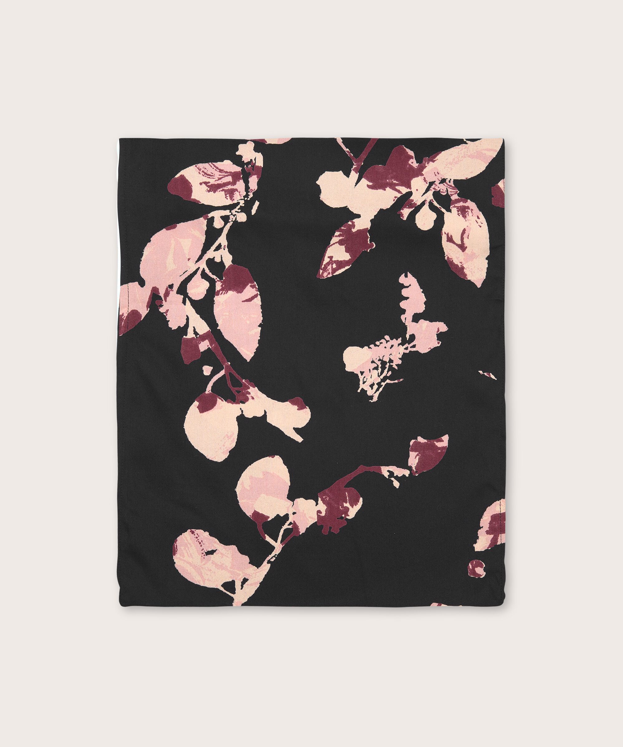 Écharpe En Viscose Imprimée, Tawny Port