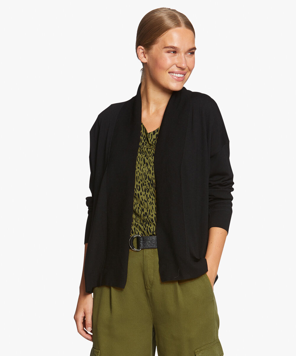 LOREN CARDIGAN, Black