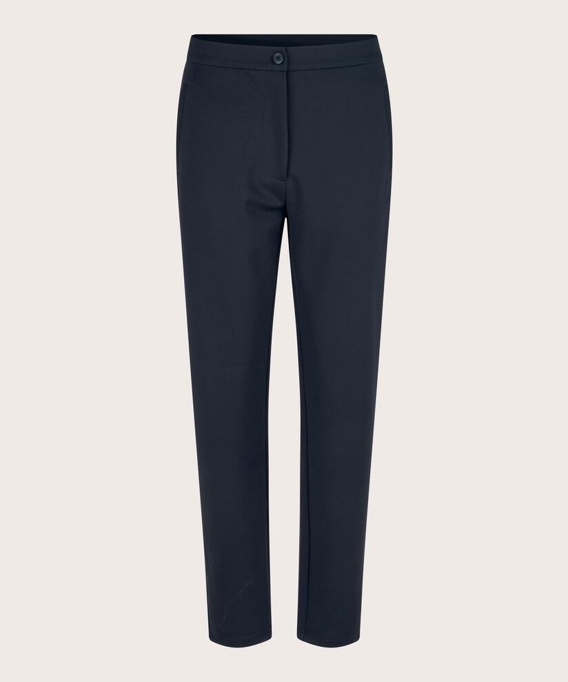 pantalon en jersey lourd avec mollets, Navy