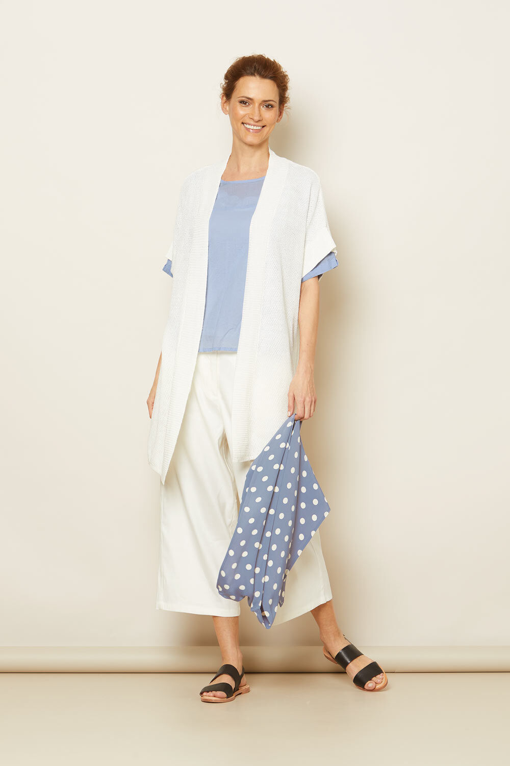 DALY TOP, Brunnera Blue