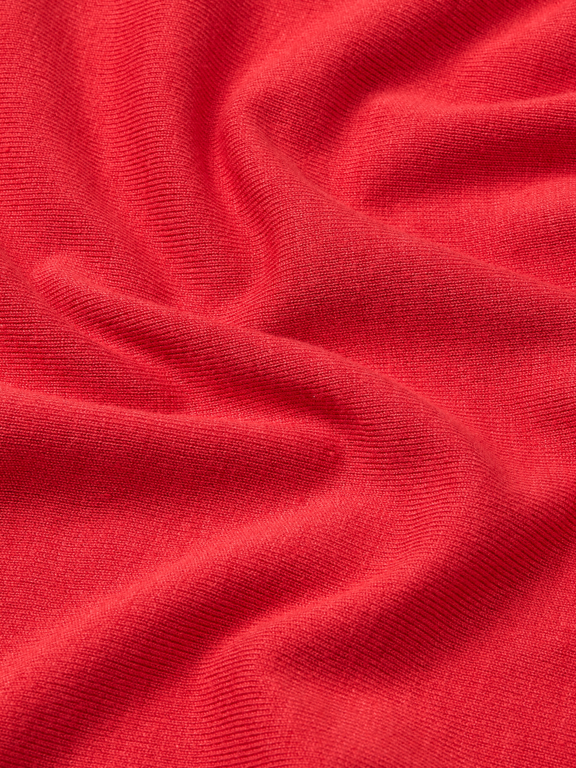 Pull Oversize &Agrave; Manches &Eacute;troites, Poinsettia