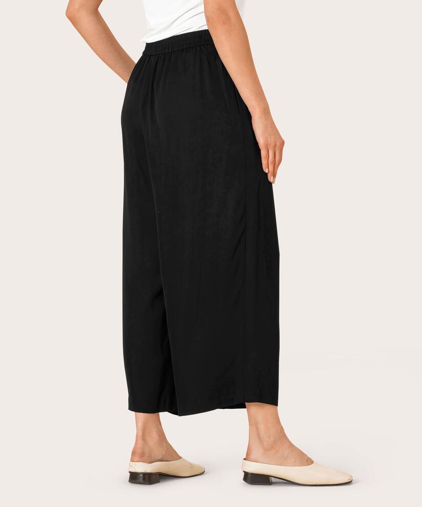 POELLA TROUSERS, Black