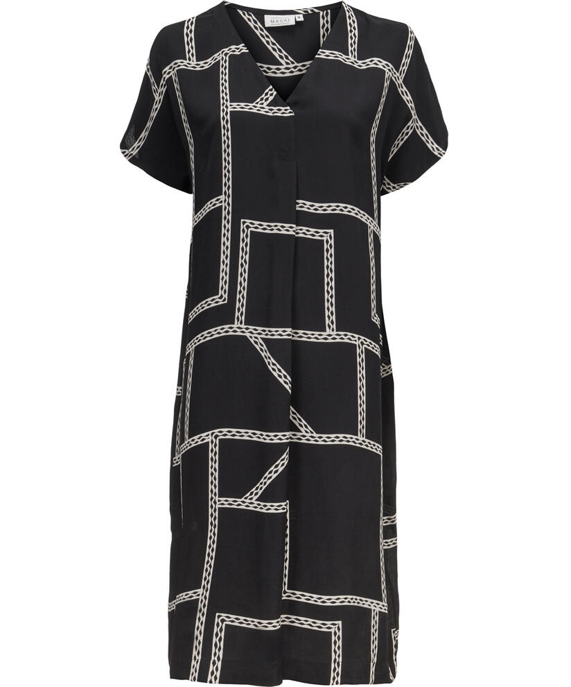 ODETTO DRESS, Black