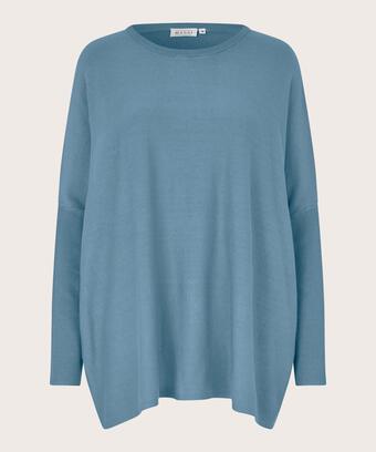 Pull Oversize À Manches Étroites, Proven Blue