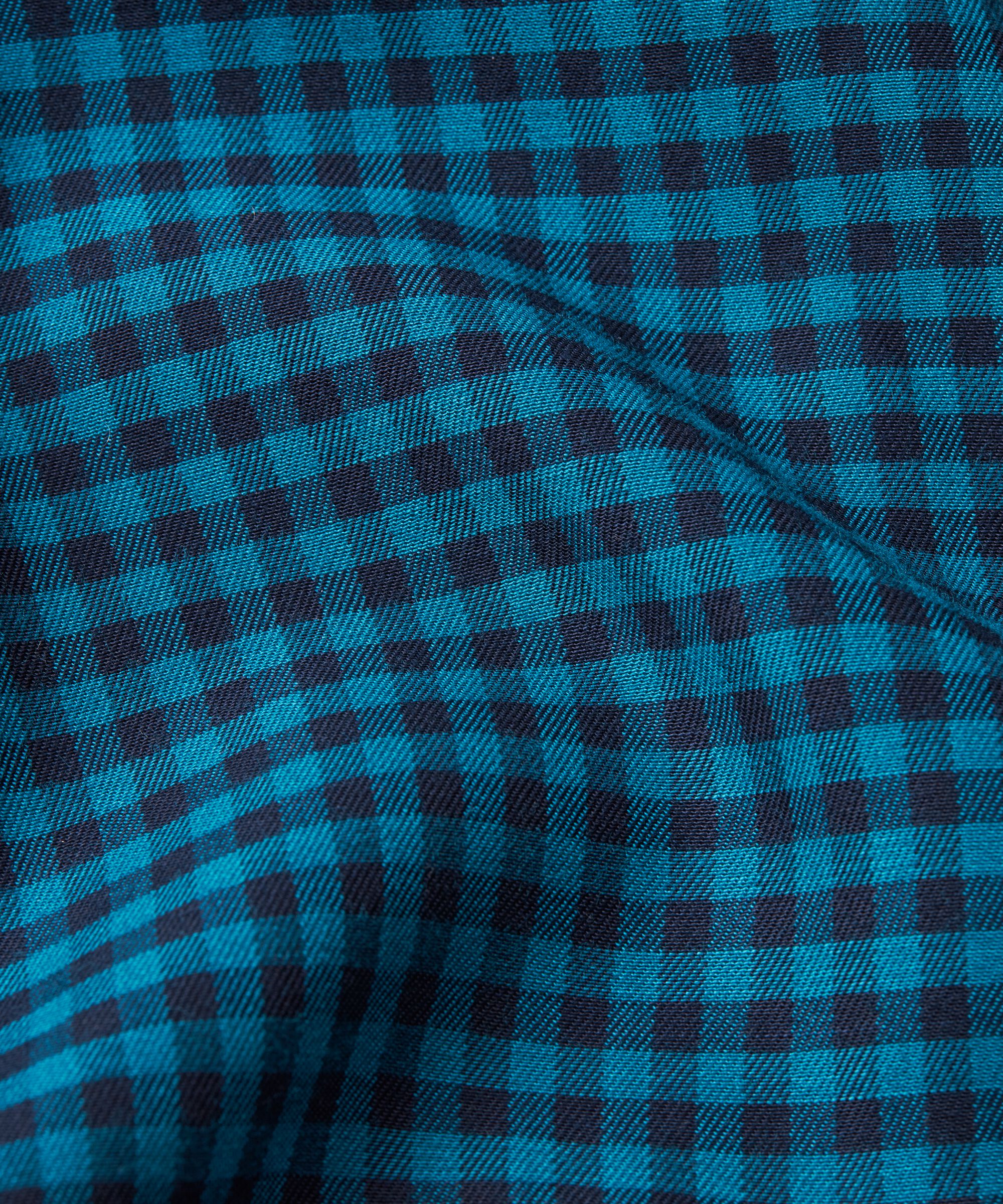 Blouse en viscose à carreaux avec bouton, Celestial